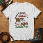 Boarder Collie Official Head Gardener T-shirt
