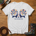 Dachshund The Simple Life T-shirt