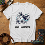 Collie Head Gardener T-shirt
