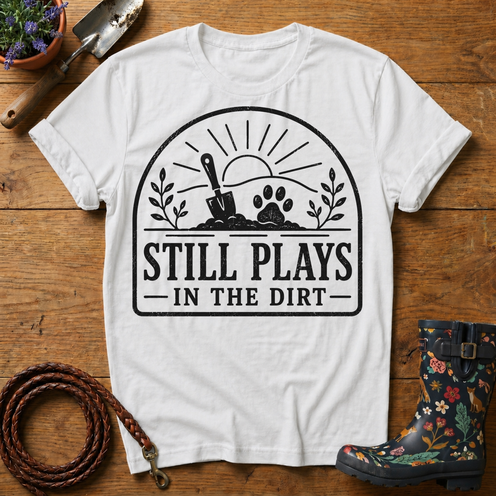 Still Plays In The Dirt T-shirt