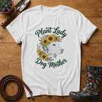 Plant Lady, Dog Mother T-shirt