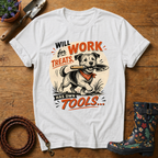 Will Work For Treats T-shirt