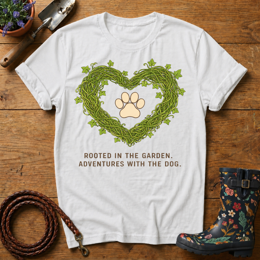 Rooted in the Garden (green) T-shirt