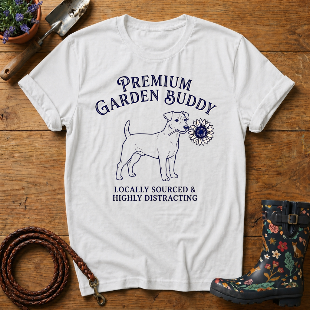 Jack Russel Premium Garden Buddy T-shirt