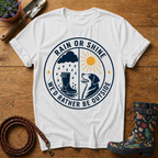 Rain or Shine We'd Rather Be Outside T-shirt