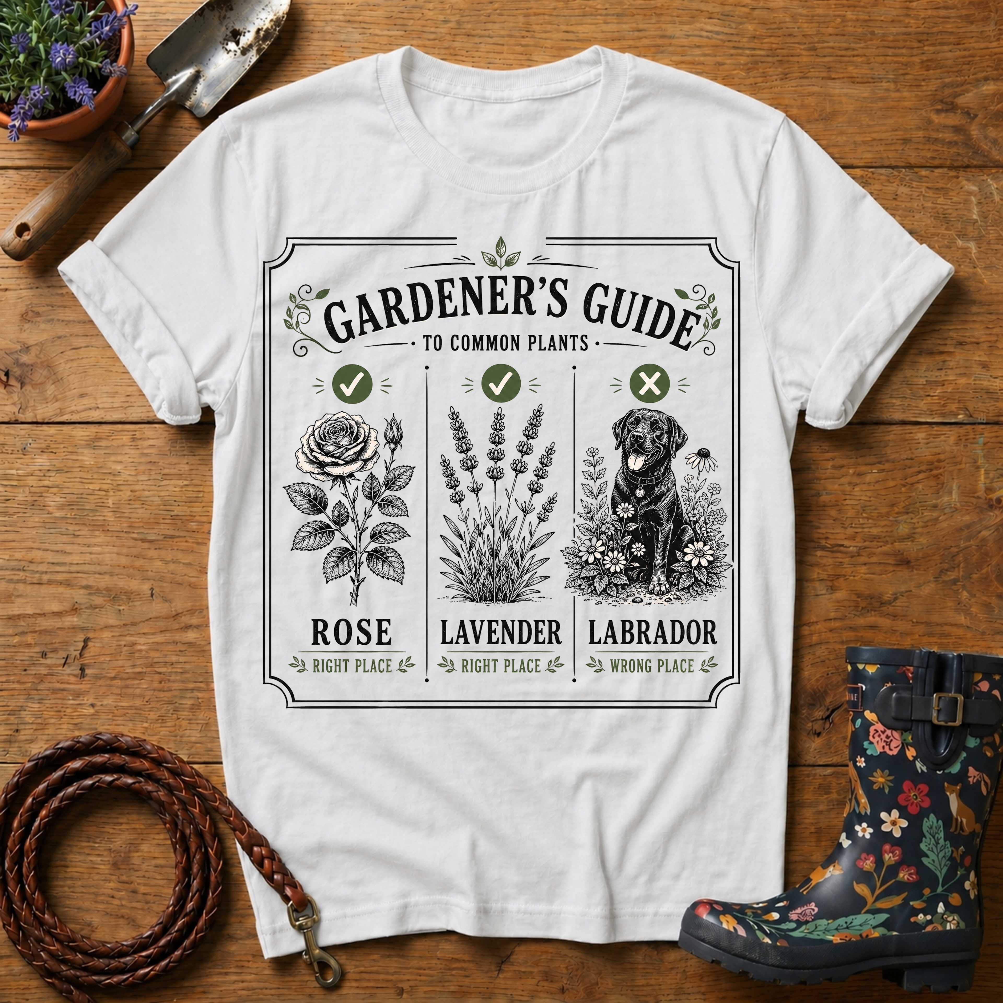 Gardener Guide T-shirt