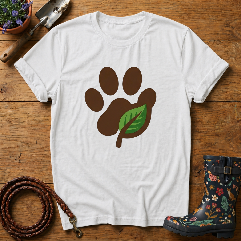 Paw Print Leaf T-shirt