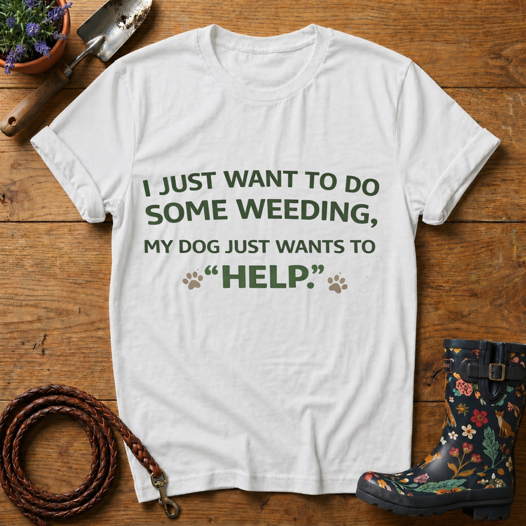My Dog Just Wants To Help T-shirt