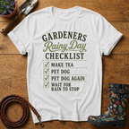 Rainy Day Checklist T-shirt