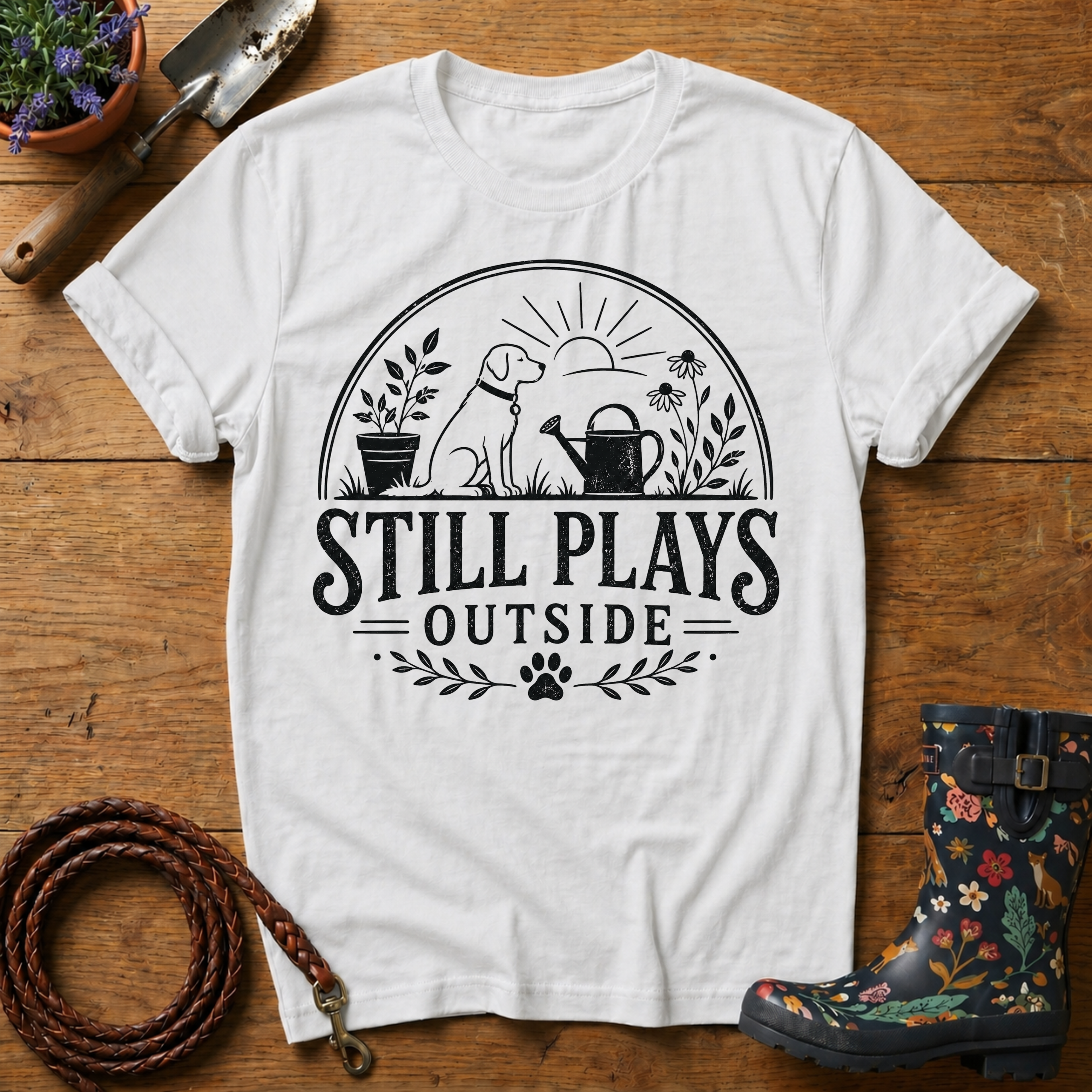 Still Plays Outside T-shirt